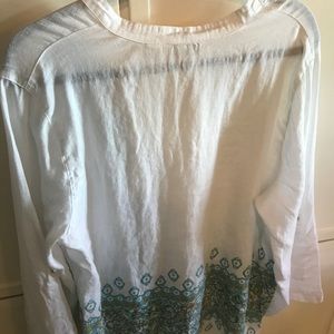 Cynthia Rowley linen blouse